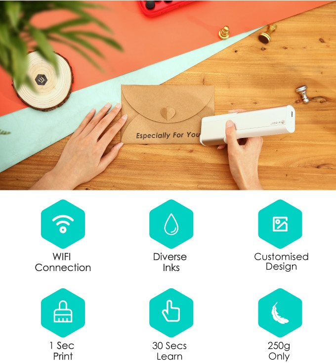 PrintPen筆式噴碼機！各類墨水輕松兼容，寫字涂鴉輕松一滑